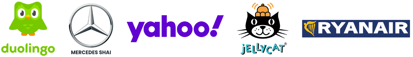 Marques qui utilisent notre stratégie marketing