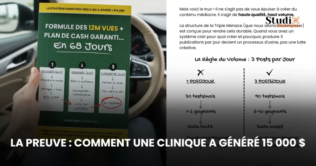 La Preuve : Comment Une Clinique a Généré 15 000 $